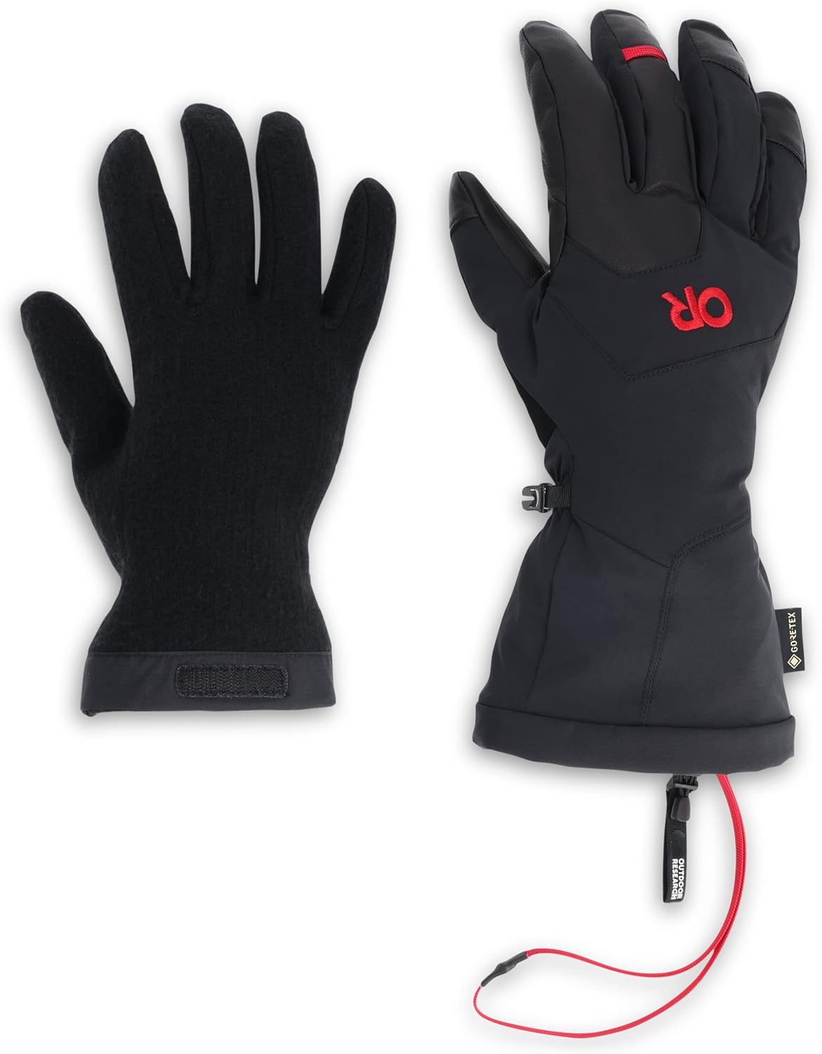 Outdoor Research Men’s Arete II Gore-TEX Gloves – Cold Weather Gloves ...